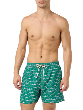 Herren-Badeshorts aus leichtem Stoff Lighting Micro Fantasy mit Golf-Print