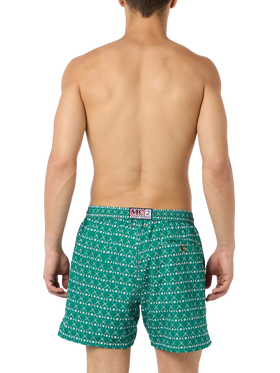Herren-Badeshorts aus leichtem Stoff Lighting Micro Fantasy mit Golf-Print