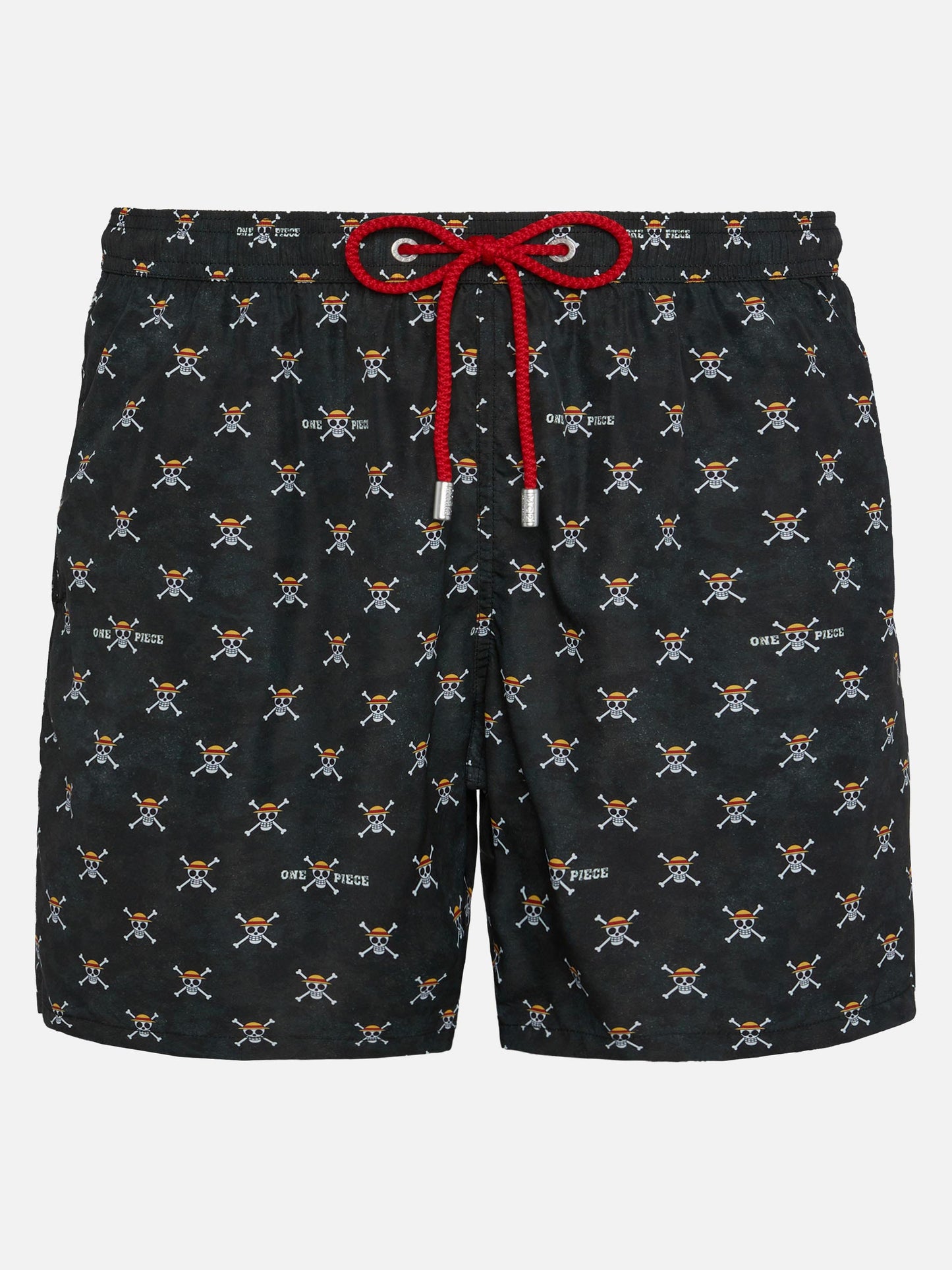 Badeshorts aus leichtem Stoff „Lighting“ mit One Piece-Totenkopf-Print | ONE PIECE® SPECIAL EDITION