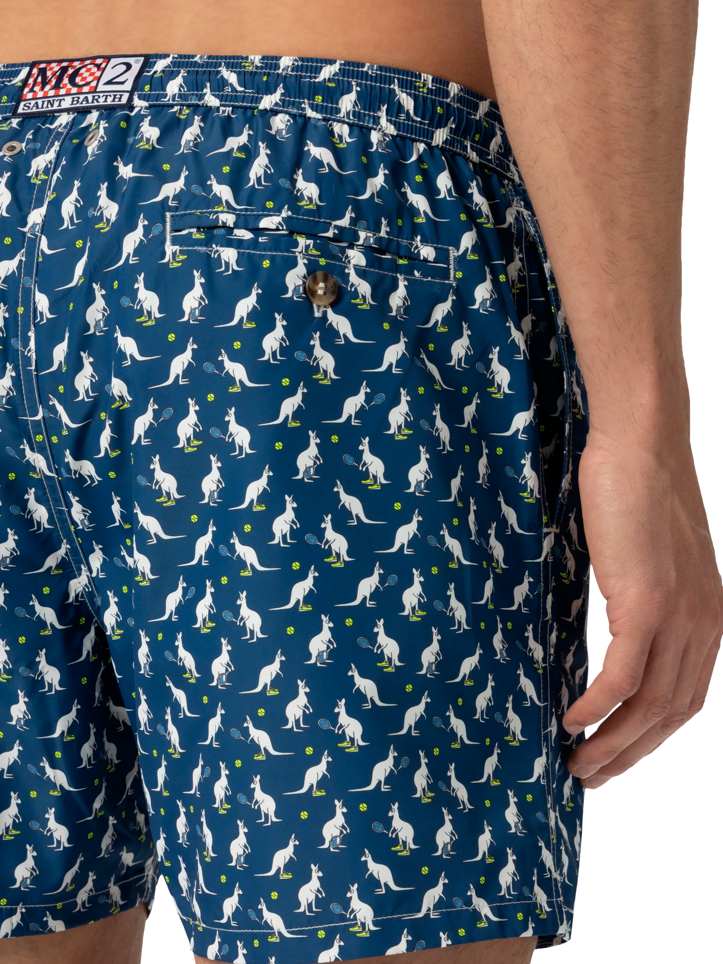 Badeshorts aus leichtem Stoff „Lighting“ mit australischem Aufdruck | AUSTRALIAN BRAND SPECIAL EDITION