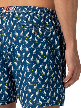 Badeshorts aus leichtem Stoff „Lighting“ mit australischem Aufdruck | AUSTRALIAN BRAND SPECIAL EDITION
