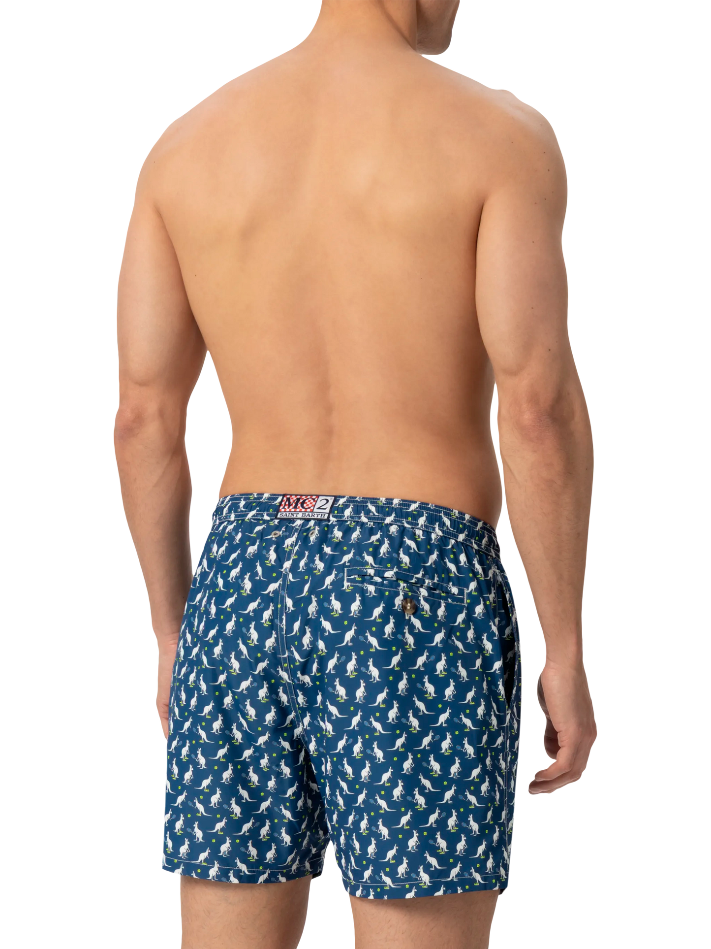 Badeshorts aus leichtem Stoff „Lighting“ mit australischem Aufdruck | AUSTRALIAN BRAND SPECIAL EDITION