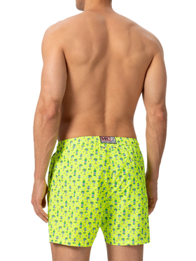 Badeshorts aus leichtem Stoff „Lighting“ mit Cocktail-Print