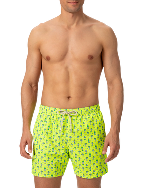 Badeshorts aus leichtem Stoff „Lighting“ mit Cocktail-Print