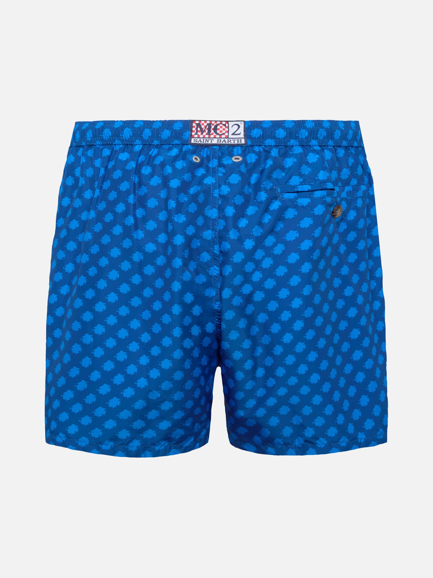 Lightweight fabric swim shorts Lighting with Sampdoria print | UC SAMPDORIA SPECIAL EDITION