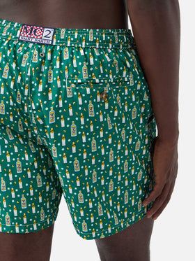 Green Lighting Micro swim shorts with Schweppes print | Special Edition