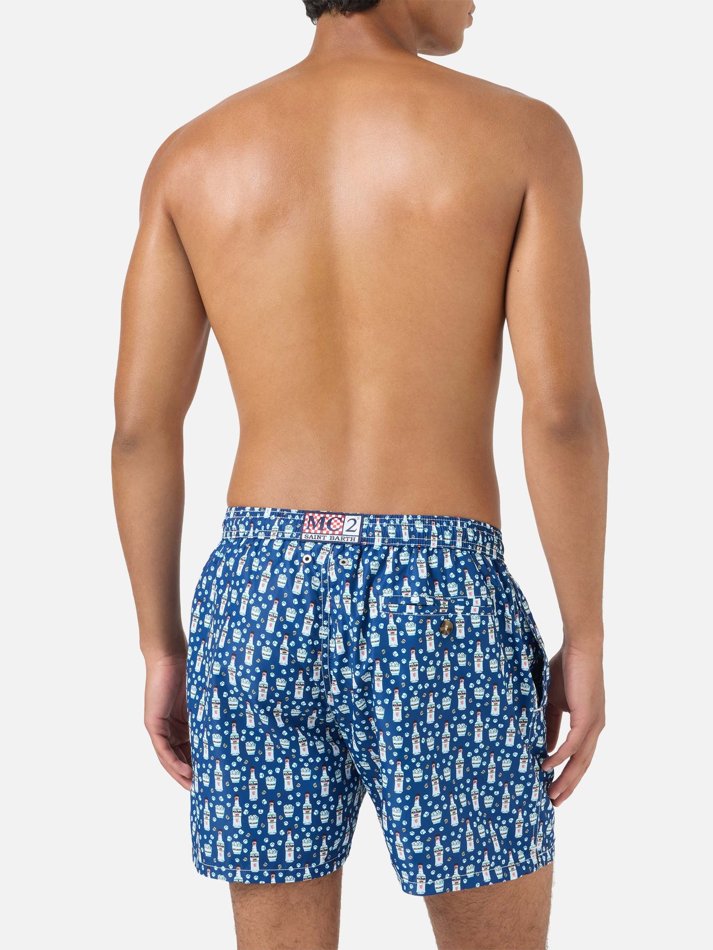 Badeshorts mit Lighting Micro Fantasy Sambuca Molinari-Print | Special Edition 