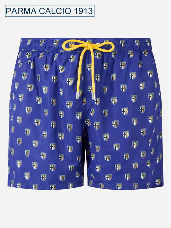 Badeshorts aus leichtem Stoff für Herren mit Parma-Logo-Aufdruck | PARMA CALCIO SPECIAL EDITION