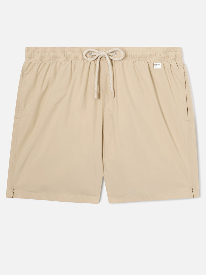 Short de bain Lighting Pantone beige | PANTONE SPECIAL EDITION 