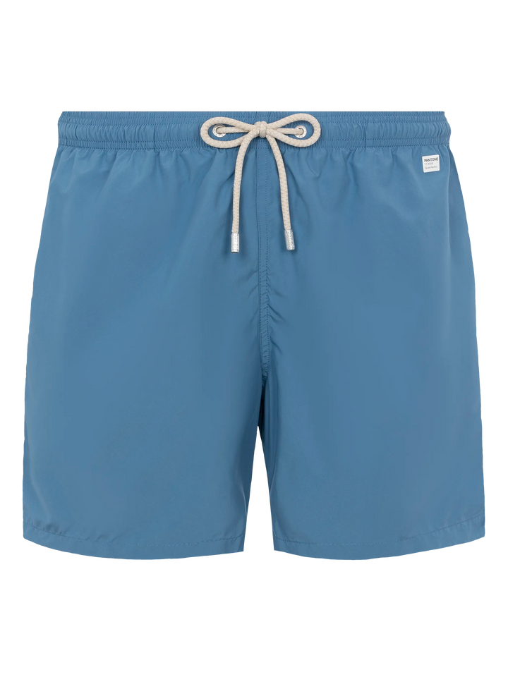 Lightweight fabric dusty blue swim shorts Lighting Pantone | PANTONE® SPECIAL EDITION
