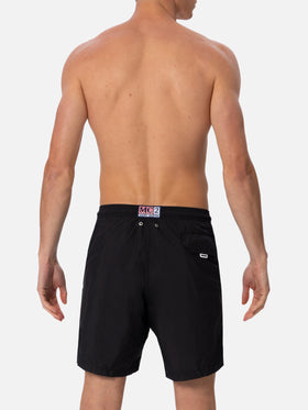 Man lightweight fabric black swim shorts Lighting Pantone | PANTONE® SPECIAL EDITION
