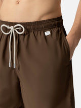 Lightweight fabric brown swim shorts Lighting Pantone | PANTONE® SPECIAL EDITION