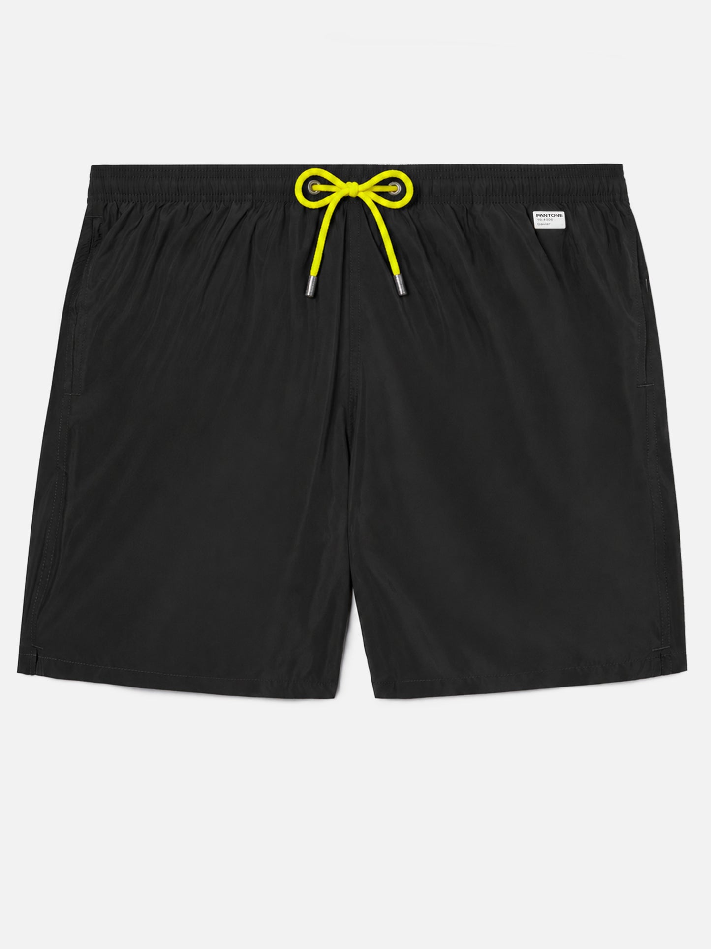 Short de bain noir en tissu léger Lighting Pantone | PANTONE® SPECIAL EDITION 