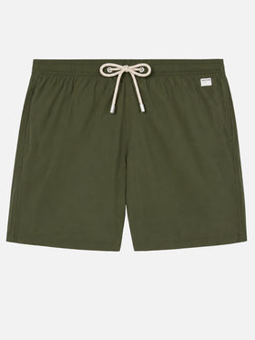 Lightweight fabric military green swim shorts Lighting Pantone | PANTONE® SPECIAL EDITION