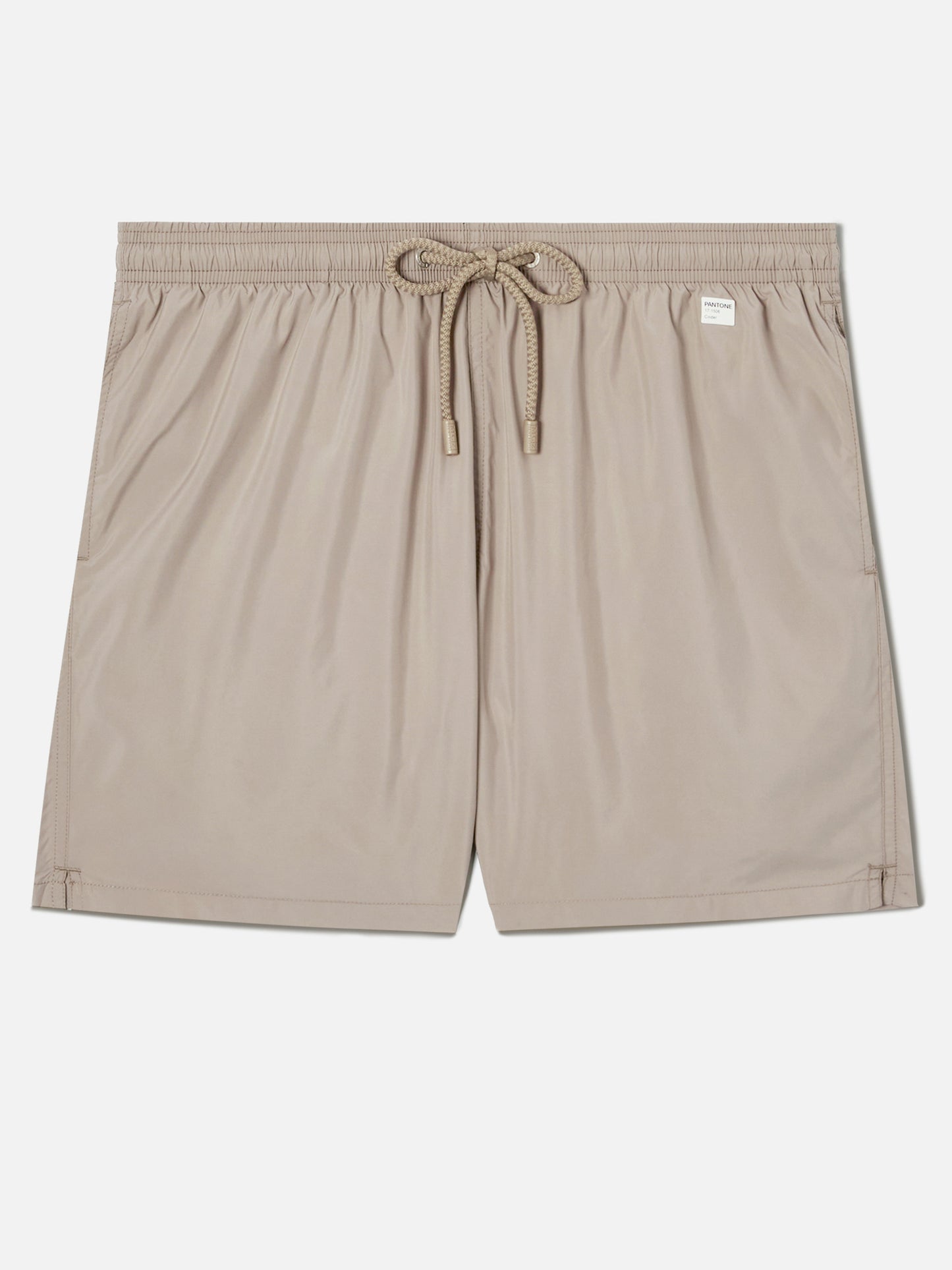 Lighting Pantone swim shorts in solid khaki | Special Edition