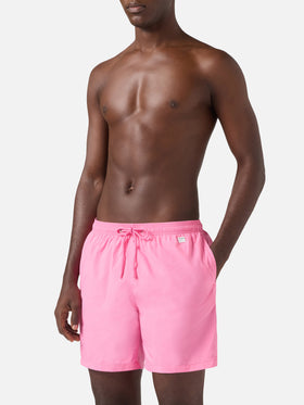 Lighting Pantone swim shorts in solid pink | Special Edition