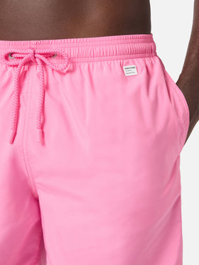 Lighting Pantone swim shorts in solid pink | Special Edition