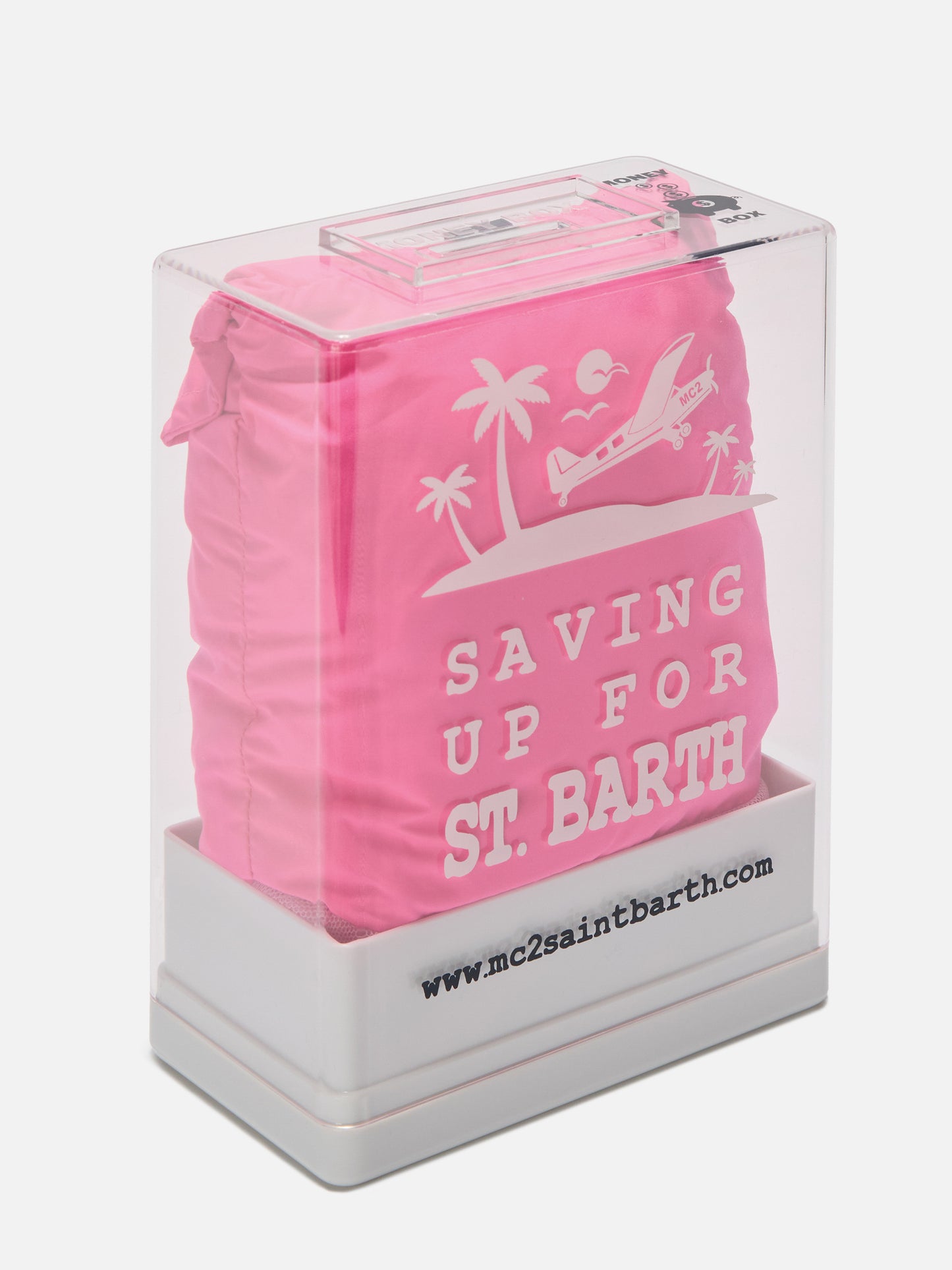 Lighting Pantone swim shorts in solid pink | Special Edition