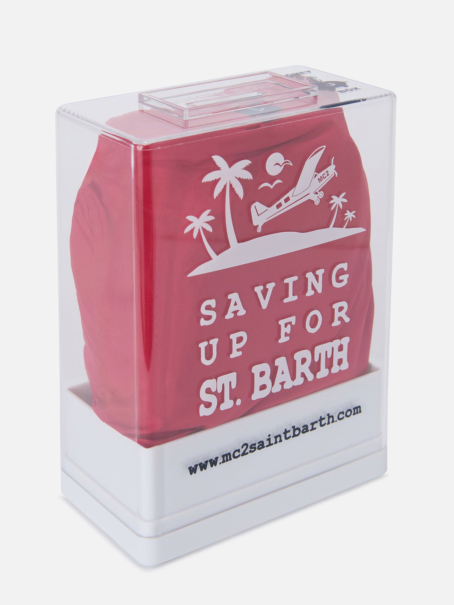 Lighting Pantone swim shorts in red | PANTONE SPECIAL EDITION