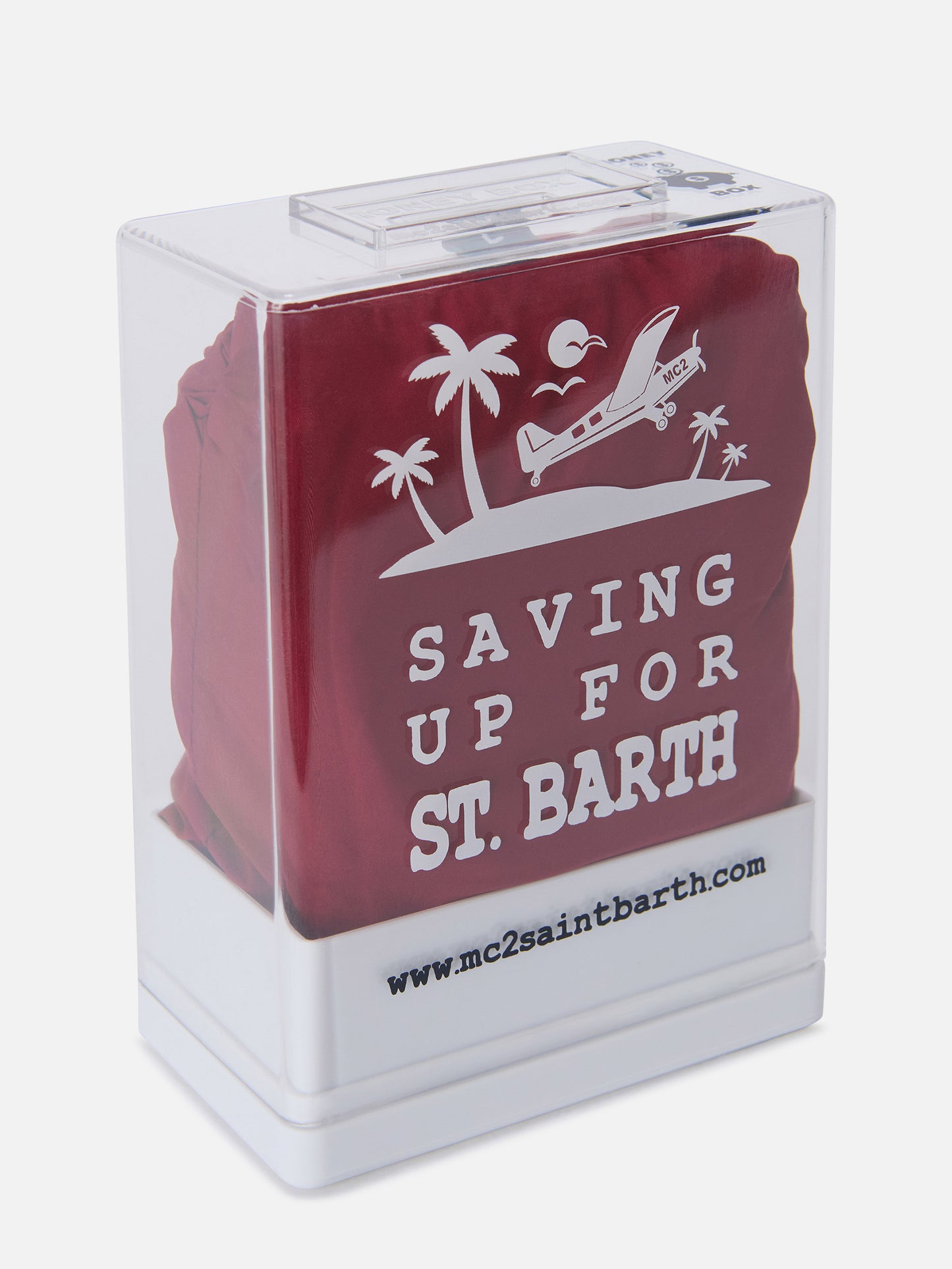 Lighting Pantone Badeshorts in Burgunderrot | PANTONE SPECIAL EDITION 