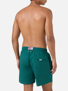 Lighting Pantone swim shorts in British green | PANTONE SPECIAL EDITION