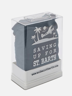 Lighting Pantone swim shorts in solid dark blue | Special Edition