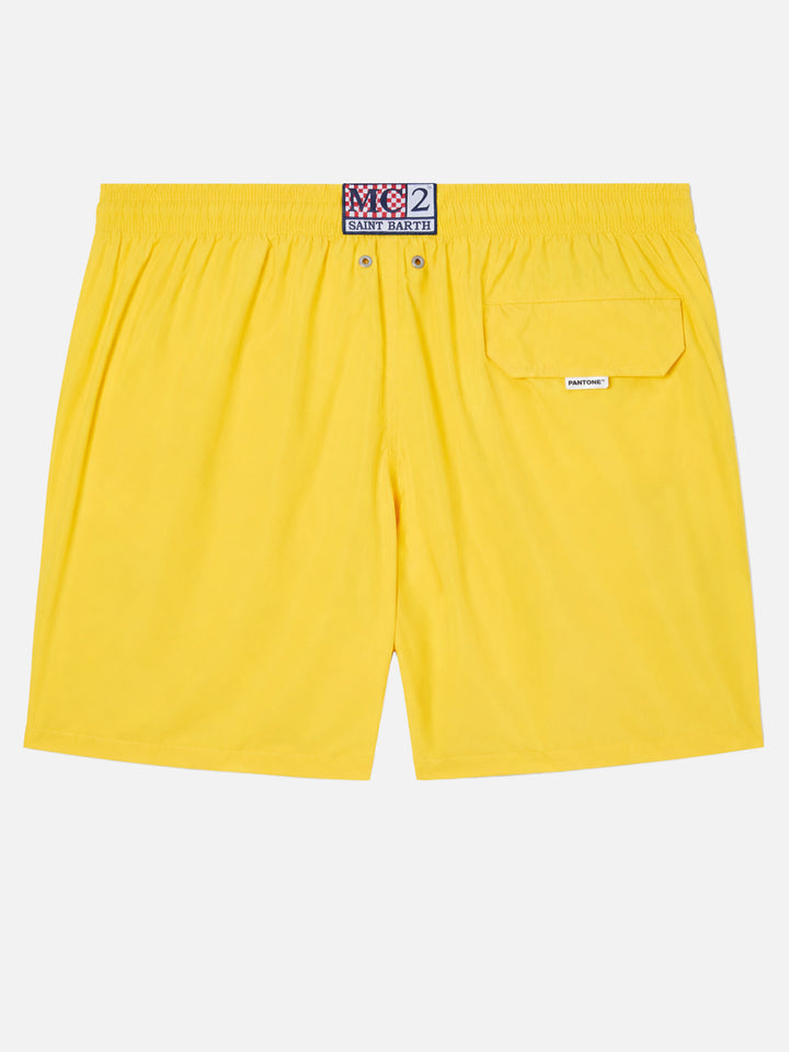 Short de bain Lighting Pantone jaune | Édition spéciale 