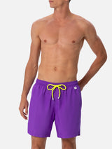 Man lightweight fabric purple swim-shorts Lighting Pantone | PANTONE SPECIAL EDITION