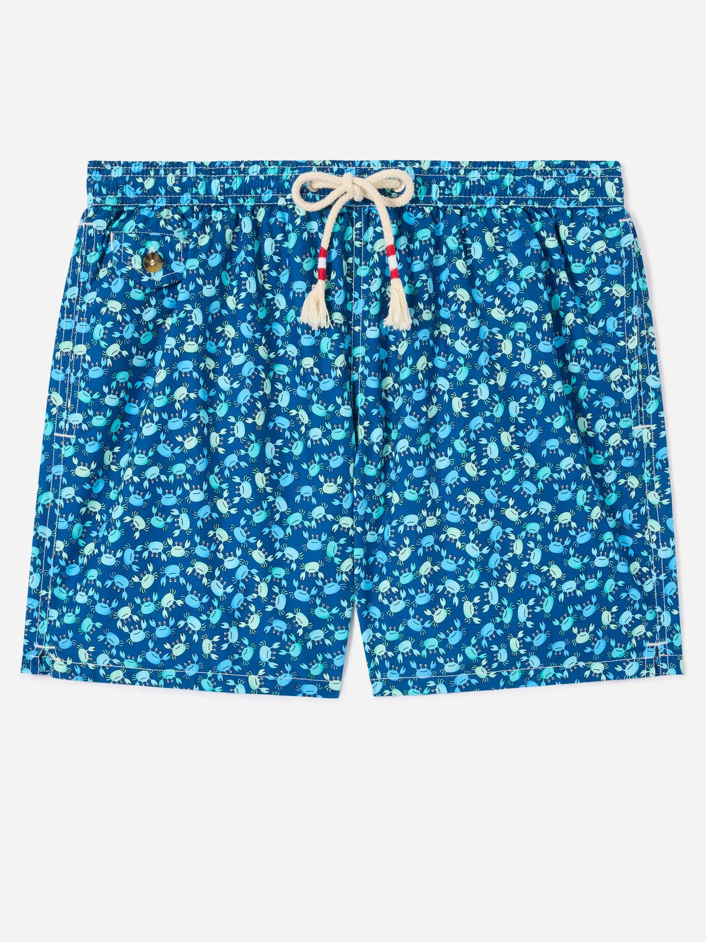 Lighting crabs print swim shorts