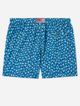Lighting crabs print swim shorts