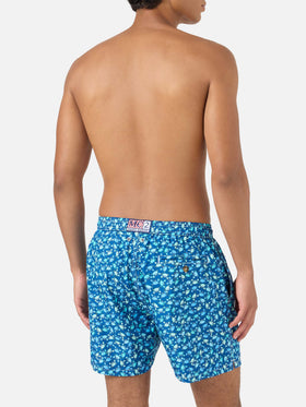 Short de bain à imprimé crabes Lighting 