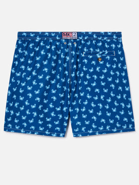 Lighting 70 swim shorts with blue all-over crab print