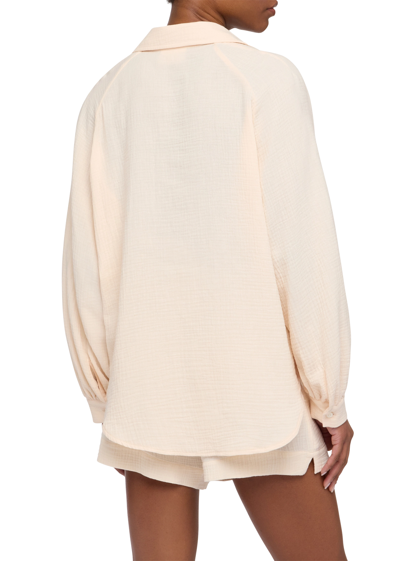Maira off-white muslin blouse