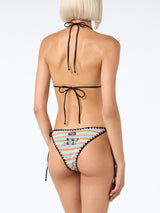 Bikini a triangolo all'uncinetto da donna Maleah con patch | BEEPY BELLA SPECIAL EDITION