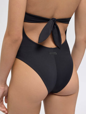 Marylin black one-piece swimsuit