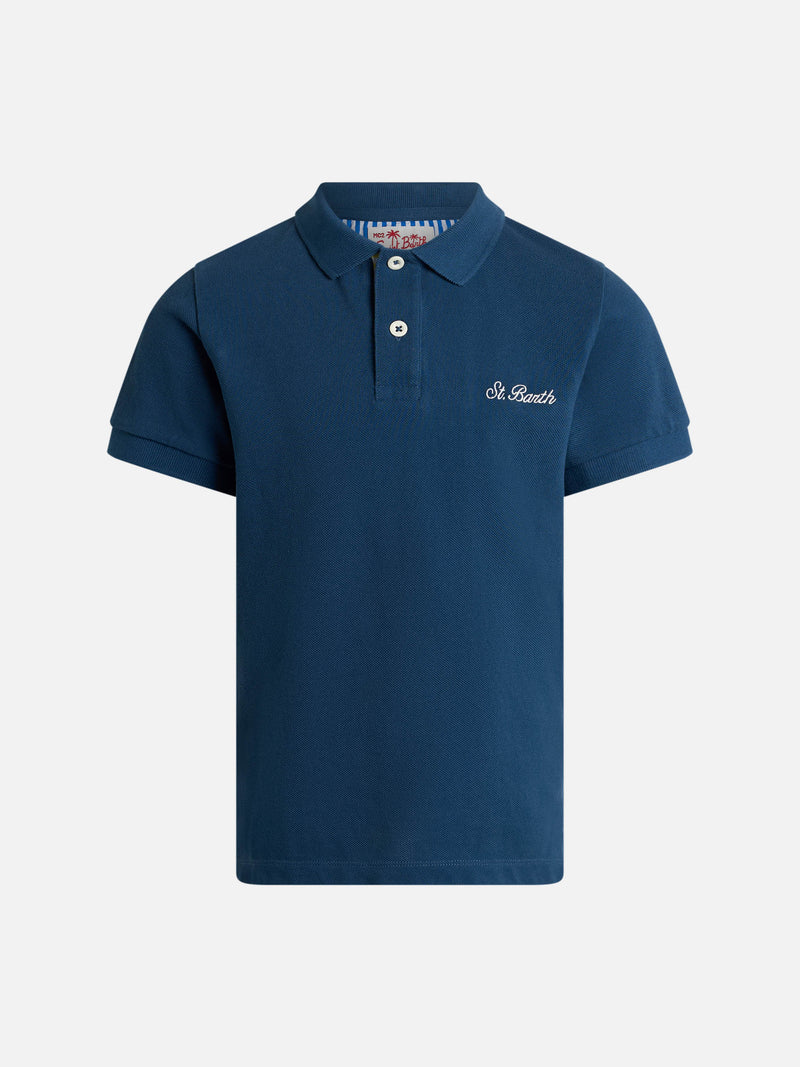 Boy cotton piquet polo Marvin