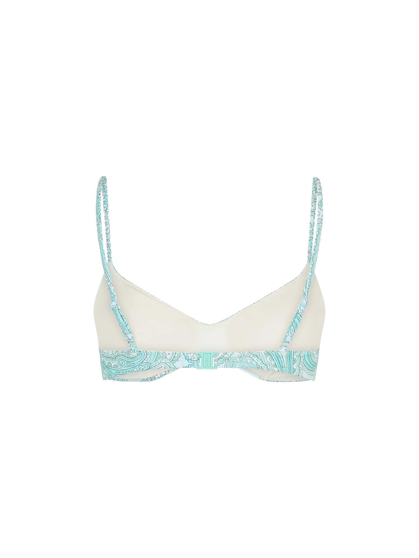 Woman paisley scoop bralette beach top May