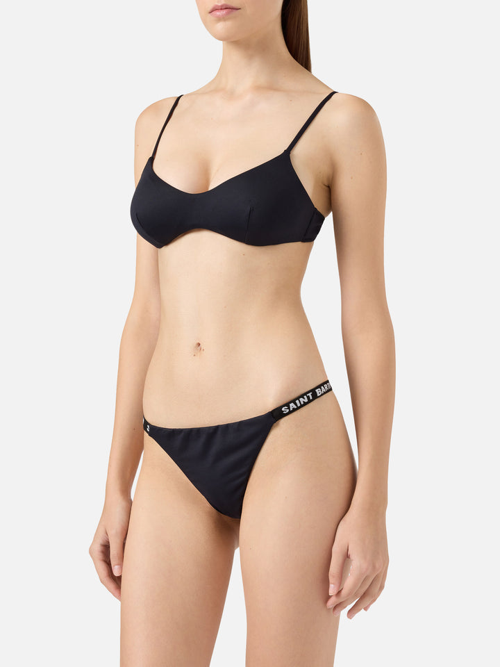 Bikini a bralette May Vik in nero