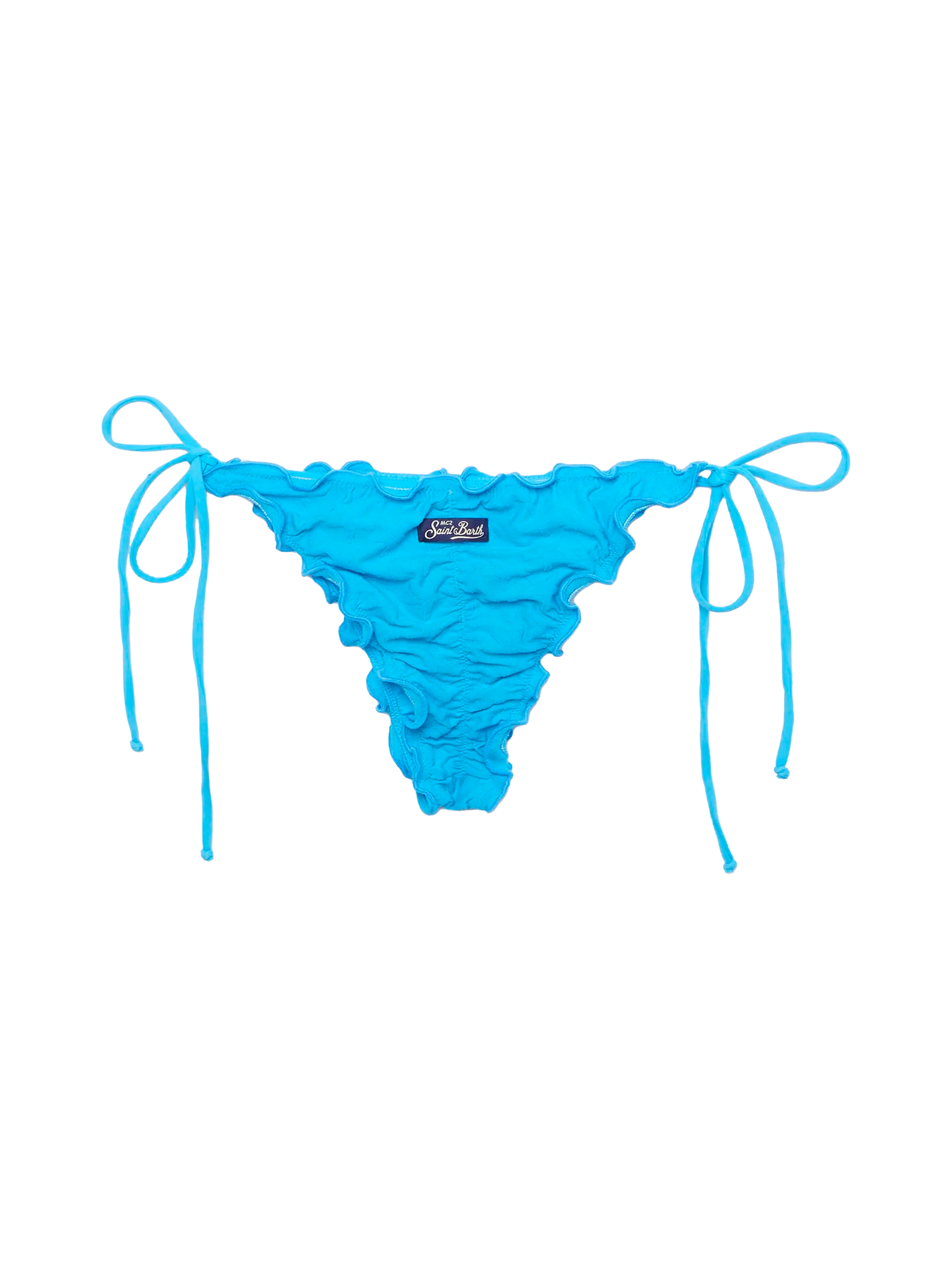 Slip mare Miami embossed con stelle marine e taglio sgambato