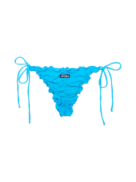 Slip mare Miami embossed con stelle marine e taglio sgambato