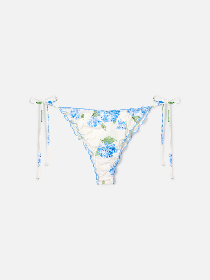 Floral Miami cheeky swim briefs