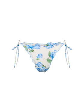 Freche Damen-Badehose Miami mit Blumenmuster