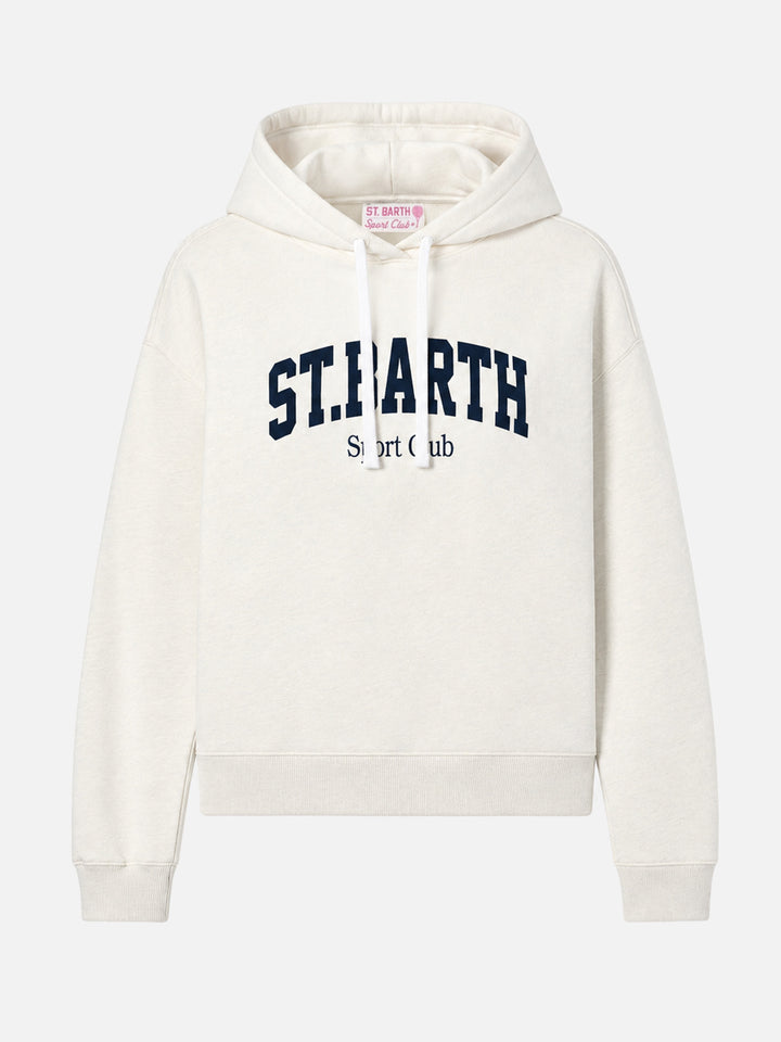 Mindy Hoodie aus Baumwolle mit St. Barth Sport Club-Print 