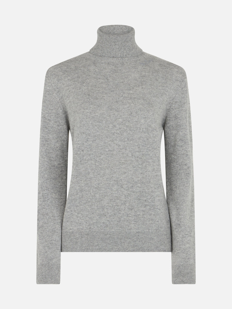 Melange Moody Feinripp-Pullover für Damen