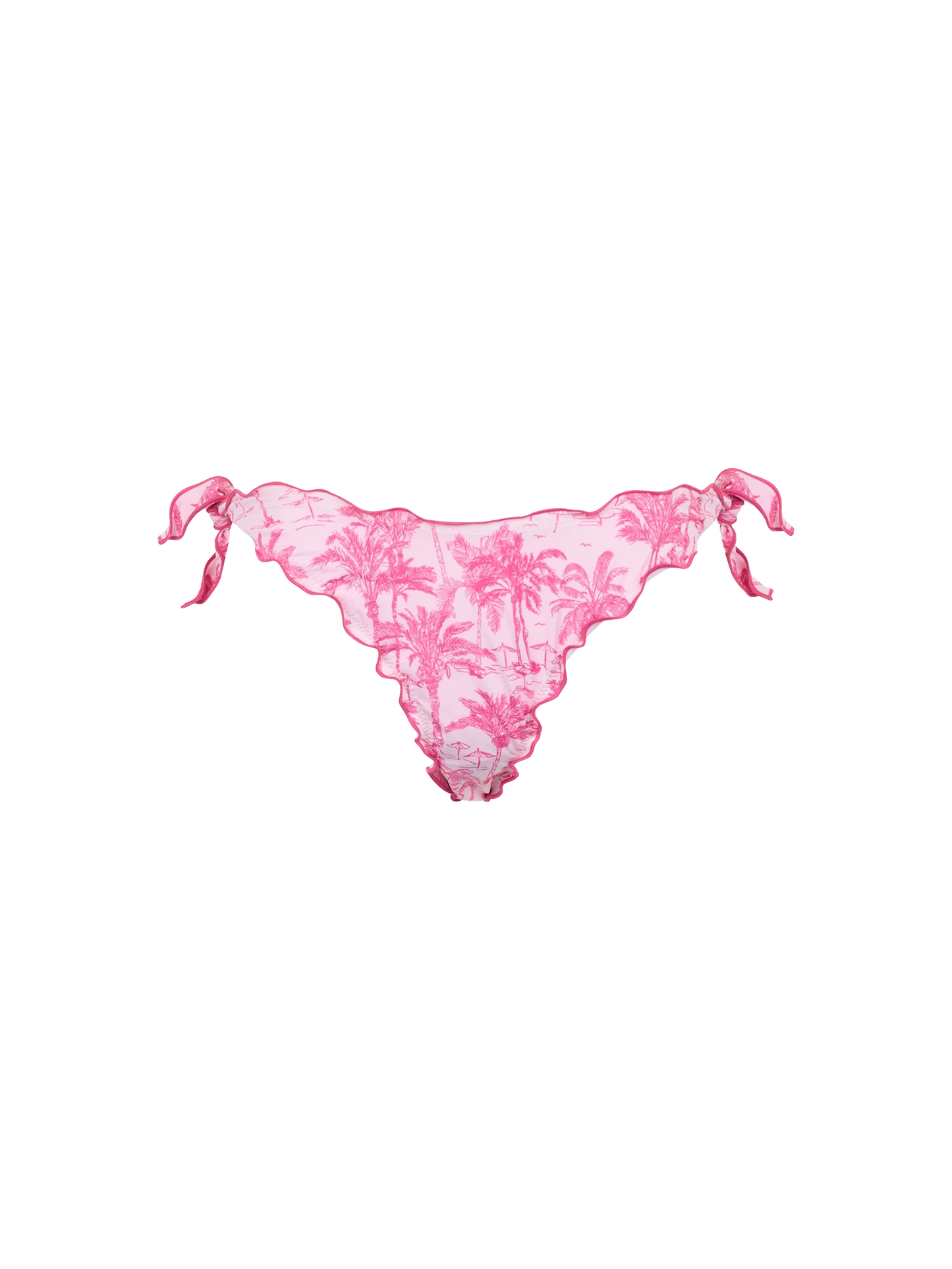 Miami cheeky swim briefs with toile de jouy print - MC2 Saint Barth