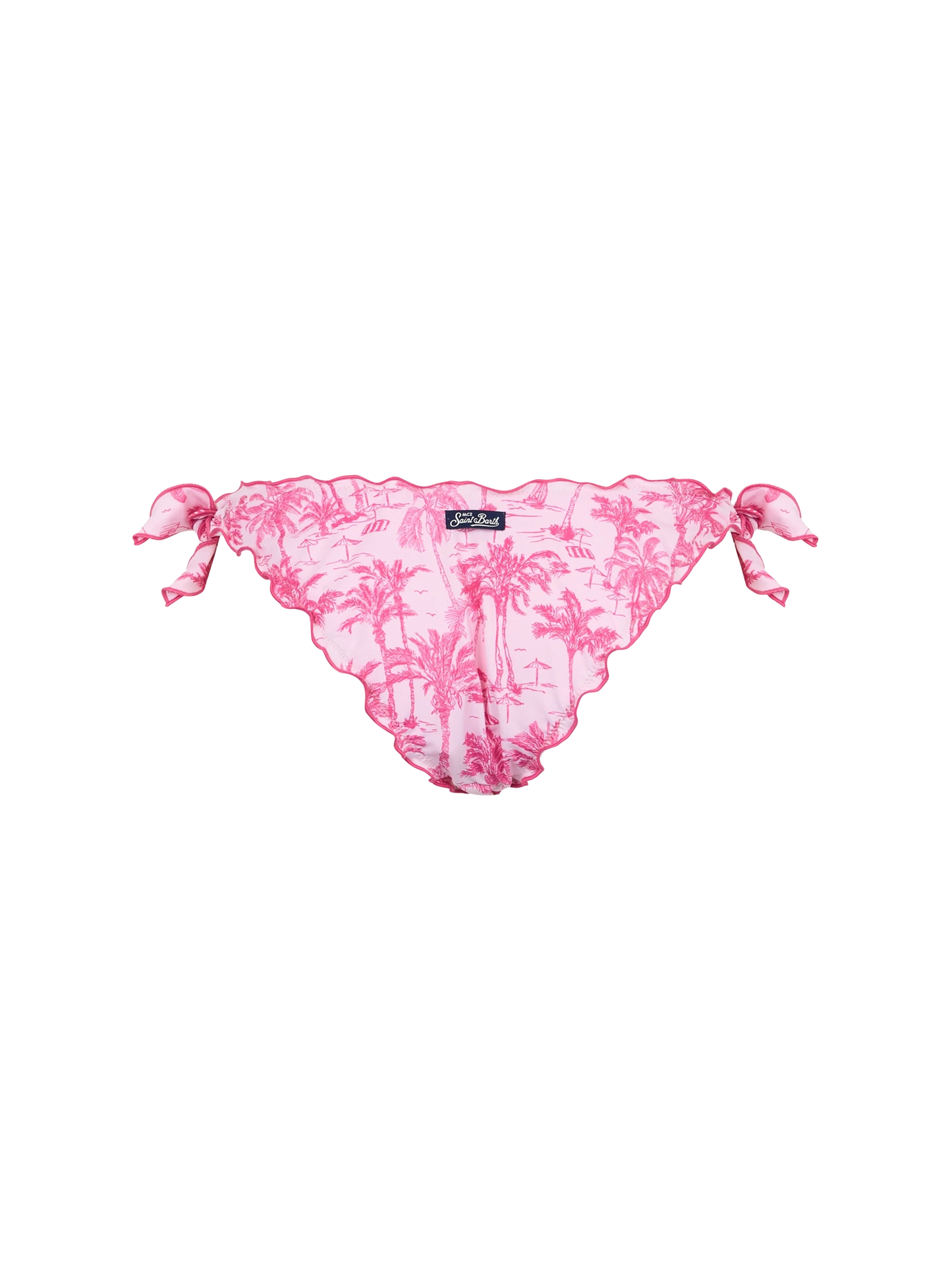 Klassische Damen-Badehose Toile de Jouy Moon
