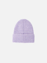 Woman lilac stretch wool hat Moss