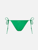 Woman green classic swim briefs Marielle