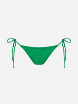 Woman green classic swim briefs Marielle