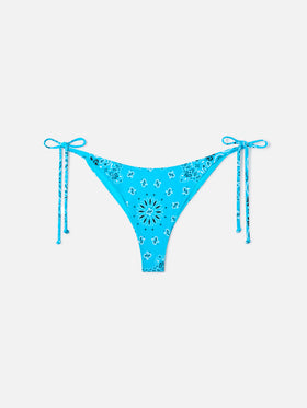 Light blue bandana Marielle swim briefs